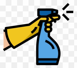 Cleaning Spray Free Vector Icons - Bottle Colored png