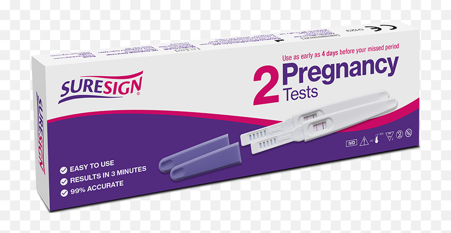 Pregnancy - Suresign Pregnancy Test Positive Result Png,Icon Pregnancy Test Kit