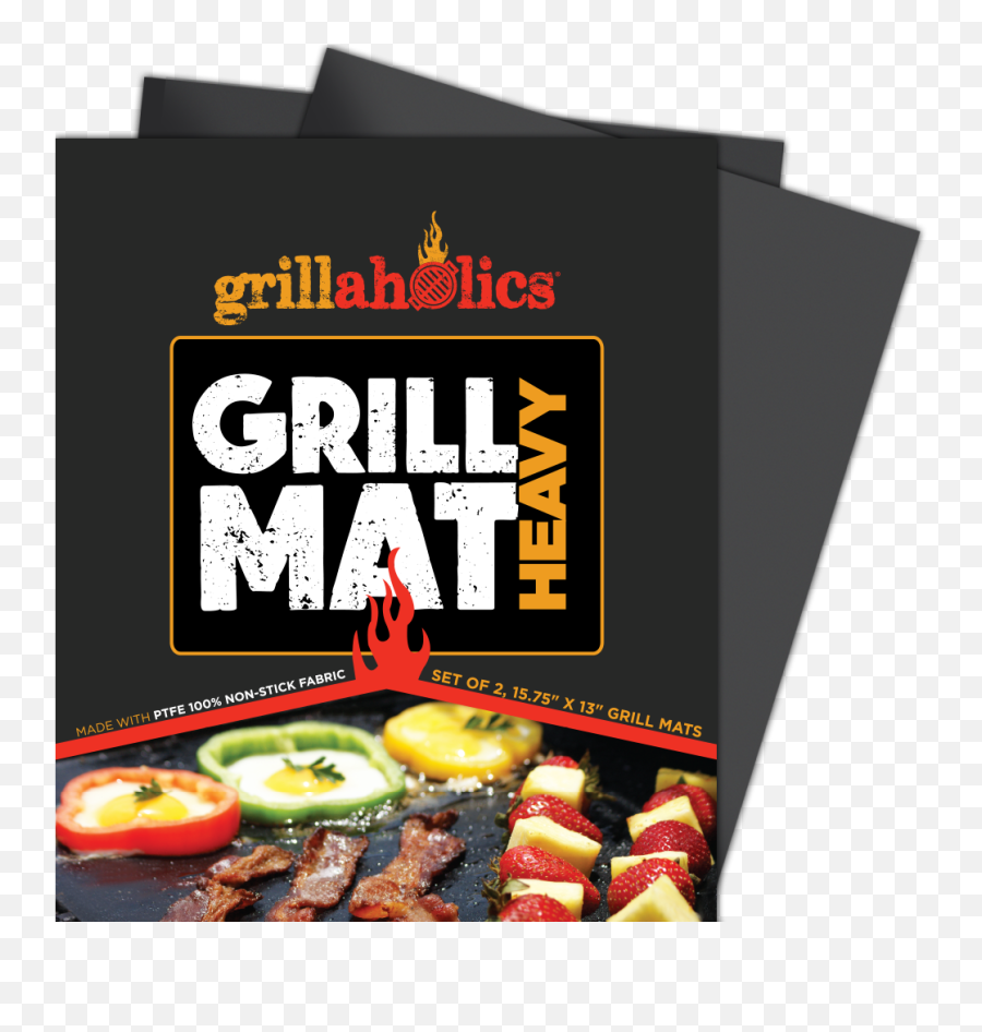 Grillaholics Grill Mat Heavy - Grillaholics Grill Mats Png,Mat Icon Goes Above Stick Row