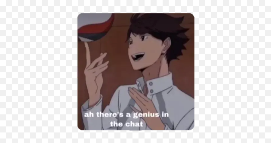 Anime Memes By Moi - Sticker Maker For Whatsapp Tooru Oikawa Png,Oikawa Icon