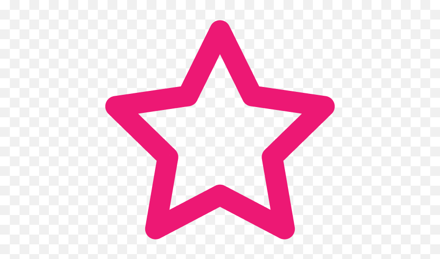 Global Digital Partners - Transparent Pink Star Outline Png,Rep Icon