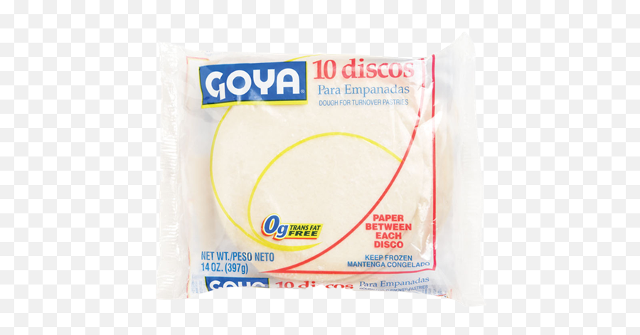 Goya White Empanada Dough Disco 14oz - Goya Png,Empanada Icon