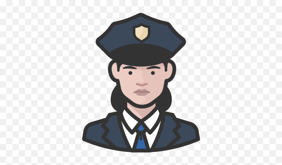 Police White Female People Avatar Free Icon Of Health - Avatar Icon Police Png,Diverse People Icon