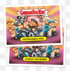 Garbage Pail Kids Take - Guns N Roses Gpk png