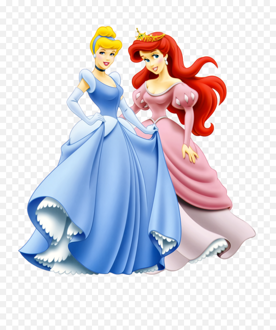 Download Ariel Princess Png Image - Disney Princess Ariel And Cinderella,Disney Princess Png