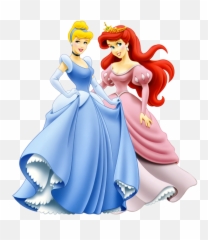 Download Ariel Princess Png Image - Disney And Cinderella