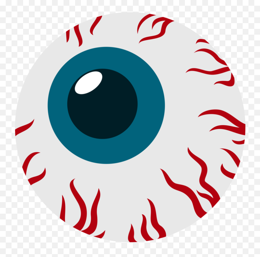 Eyeballs Clipart Spooky - Halloween Clipart Eyeball Png,Creepy Eye Png