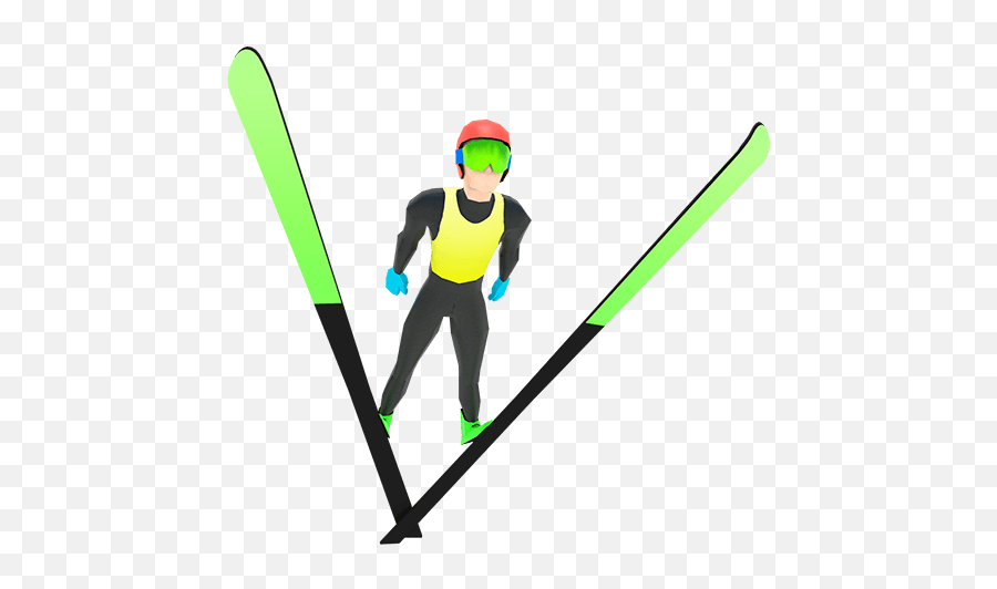 Ski Jump - Retro Ski Jumping Game With 55 Hills From K50 To Ski Jumping Png,Jump Png