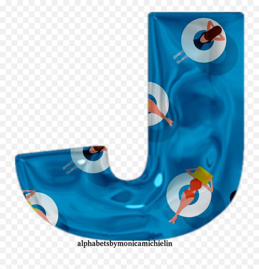 Monica Michielin Alphabets Blue Pool Float Seamless - Vertical Png,Bluej Icon