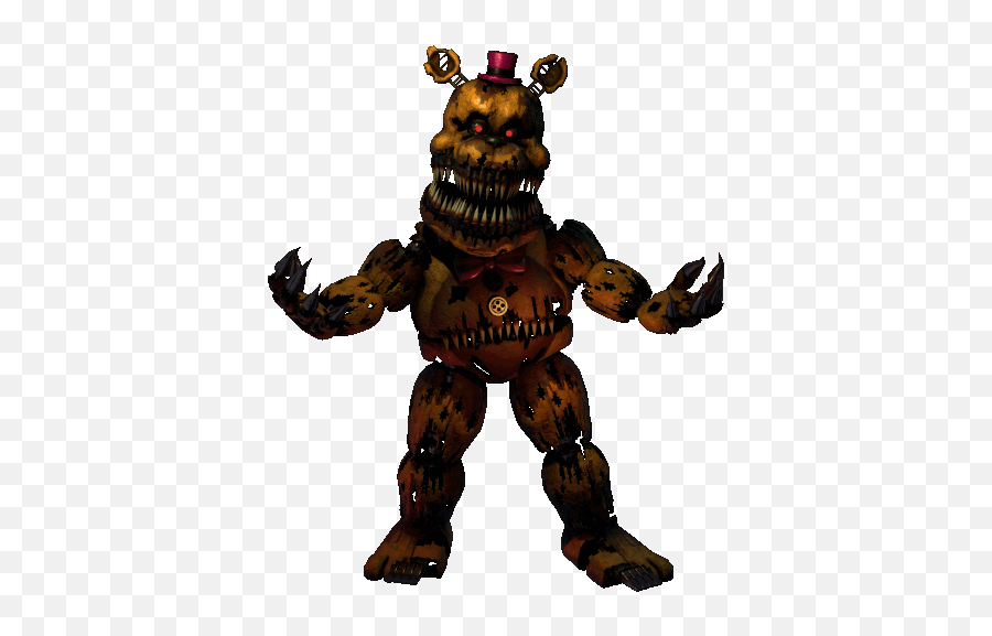 Nightmare Fredbear Fnaf4 Sticker