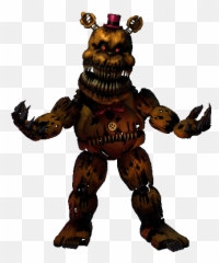 Nightmare Fredbear Fnaf4 Sticker - png