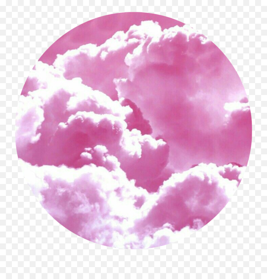 Pink White Cloud Tumblr Sticker By Strangerstickers - Aesthetic Pink Home Screen Png,Pink Icon Tumblr