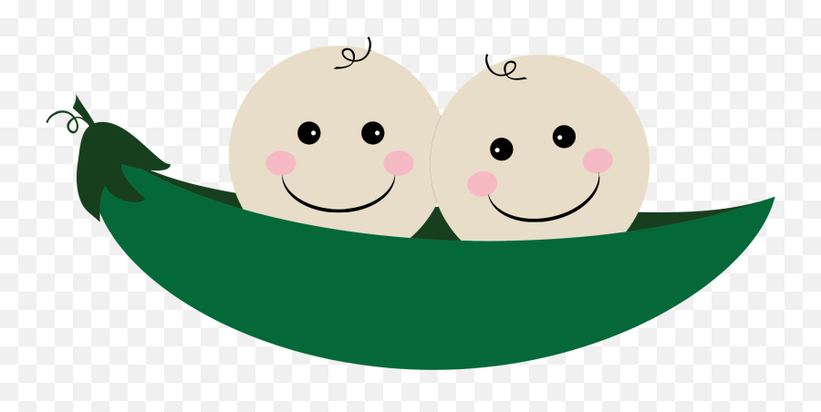 Png Twins Two Peas In A Pod Pea - Two Peas In A Pod Twins,Peas Png