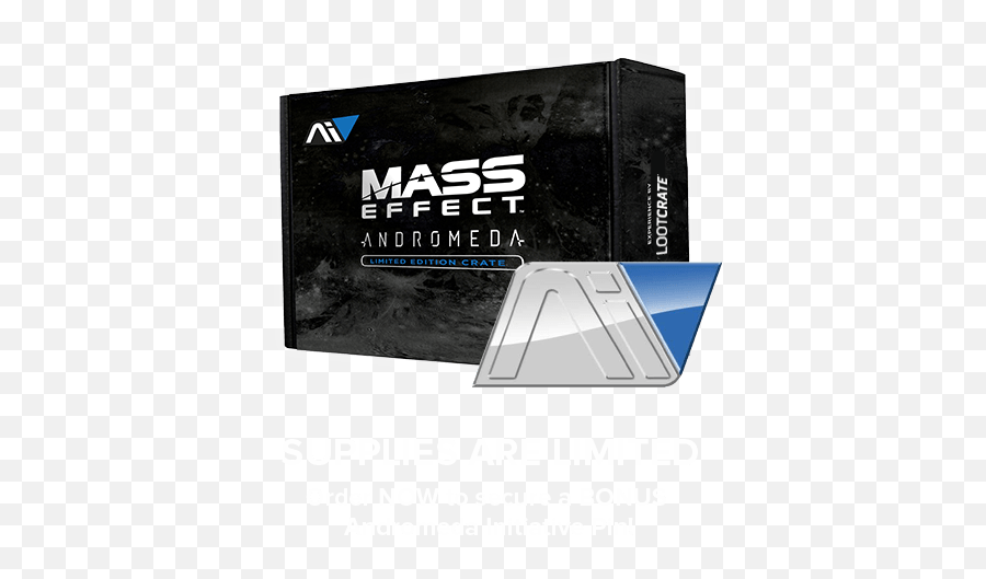 Loot Crate Mass Effect Andromeda Limited Edition - Software Png,Mass Effect Logo