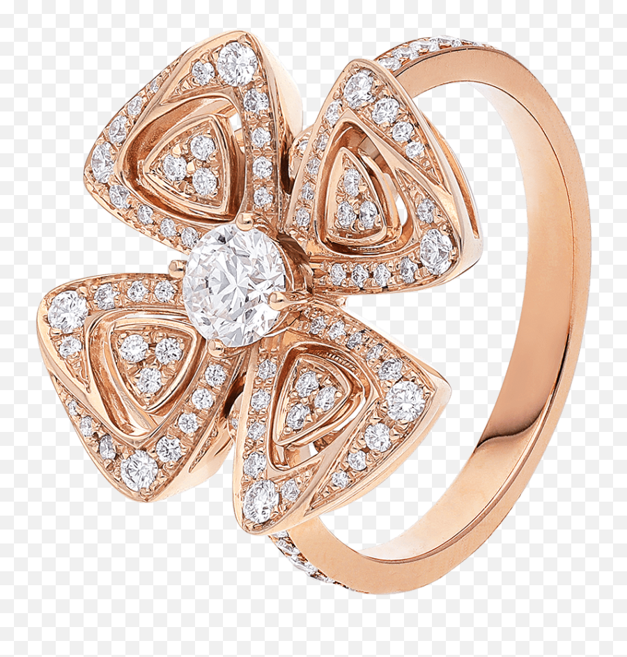Fiorever Ring 355870 Bvlgari - Bvlgari Fiorever Diamond Ring Png,Diamond Ring Icon