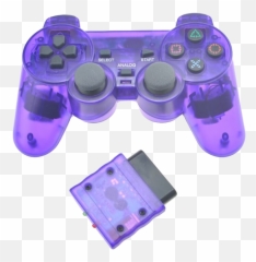 Transparent Wireless Controller For Sony Ps2 Modded Consolez Png