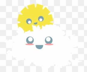 Cloud Cloudlet Sun - Free Image On Pixabay Kawaii Train Png,Cloud Emoji Png