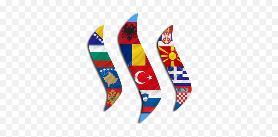 Steemit Balkan Community Logo Design - Flag Png,Community Logo