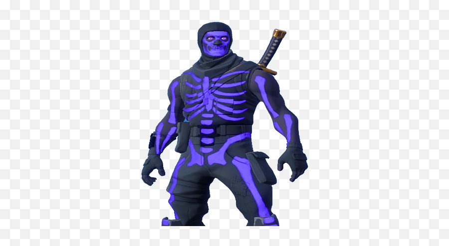 Skin Skull Trooper Will Be Purple - Action Figure Png,Skull Trooper Png