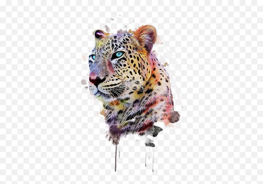 Cheetah Png Images - Leopard Watercolor,Whiskers Png