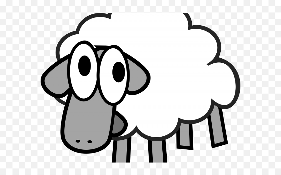 Lamb Clipart Animated - Clipart Sheep Png Download Full Sheep Cartoon Png,Sheep Png
