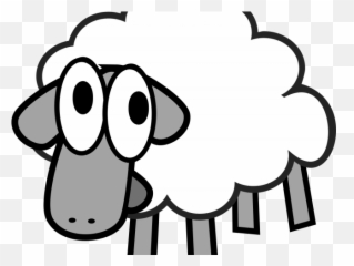 Lamb Clipart Animated - Clipart Sheep Png Download Full Sheep Cartoon Png,Sheep Png