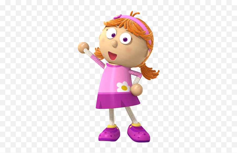 Tallulah Arm Up Transparent Png - Stickpng Tickety Toc Characters,Cartoon Arm Png