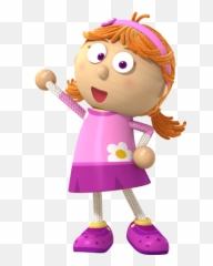 Tallulah Arm Up Transparent Png - Stickpng Tickety Toc Characters,Cartoon Arm Png