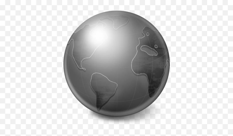 Grey Globe Icon - Globe Icon Softiconscom Website Icon Png Grey,Globe Png Icon