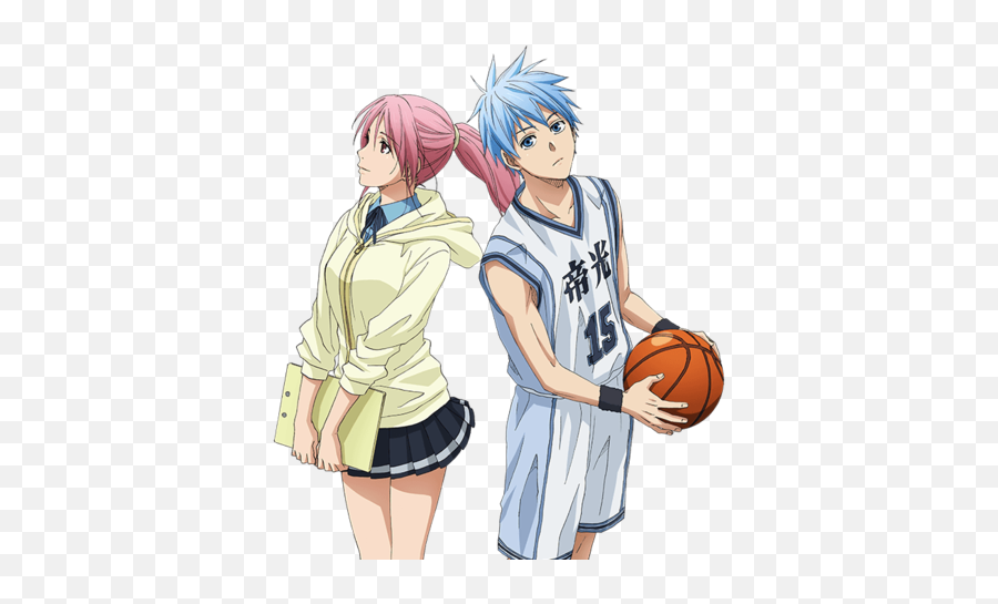 Kuroko No Basket Discovered By Sparkle - Chan Kuroko And Momoi Love Story Png,Anime Sparkle Png