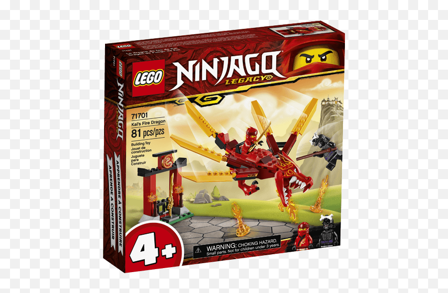 Brickmagic Asia 71701 Lego Ninjago Kaiu0027s Fire Dragon - Dragon Lego Ninjago Png,Lego Ninjago Png