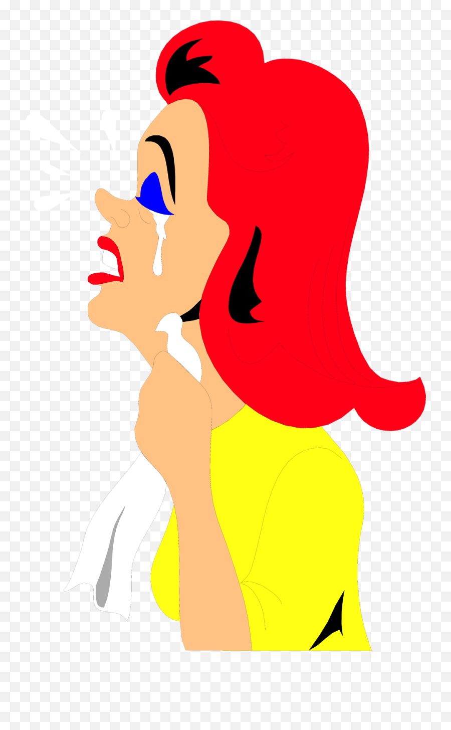 Download Crying - Crying Women Png Png Image With No Clip Art Woman Crying,Cry Png