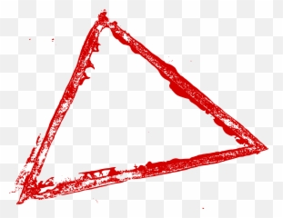 12 Empty Grunge Triangle Stamp Png Transparent Onlygfxcom - Outline Png