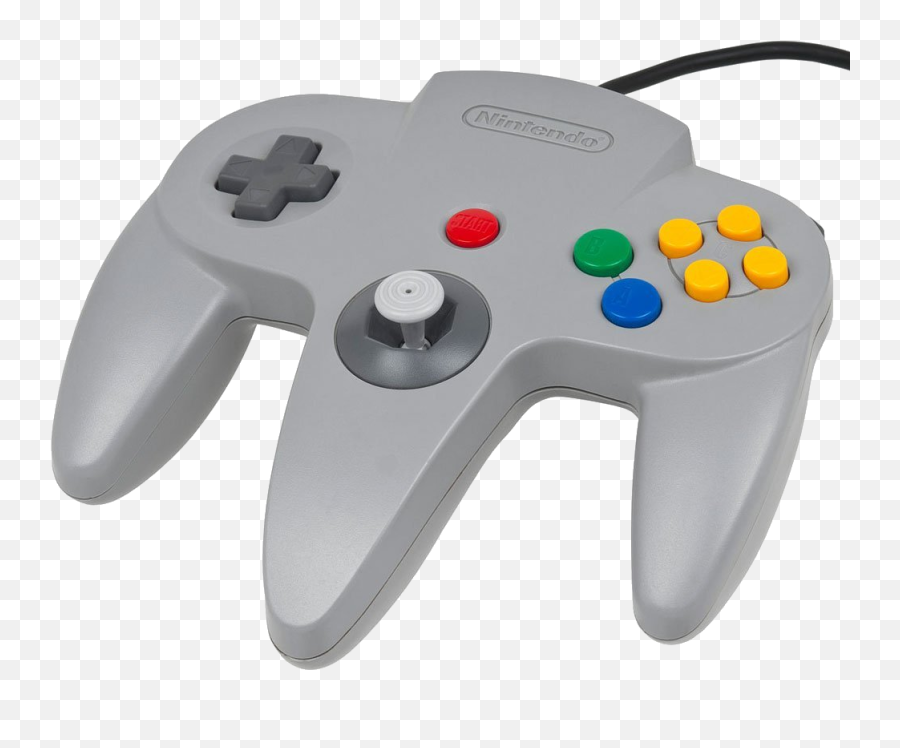 Nintendo 64 Grey Controller - N64 Controller Png,Nintendo Controller Png