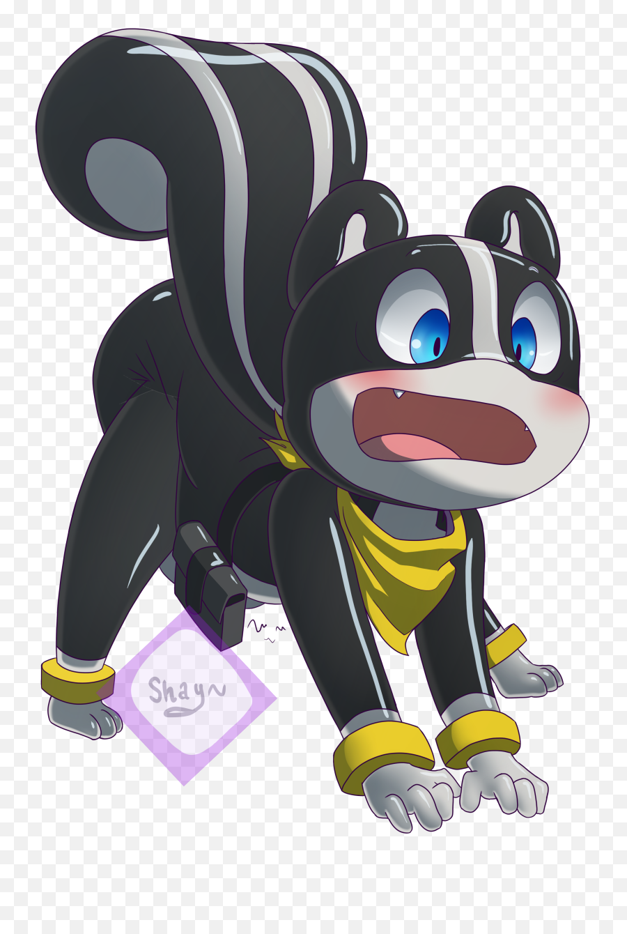 C Skunksuited Morgana By Shayshay - Fur Affinity Dot Net Png,Morgana Png