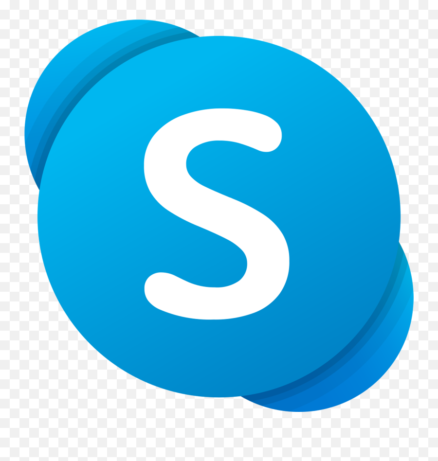 Skype Logo - Skype New Logo Png,2019 Png