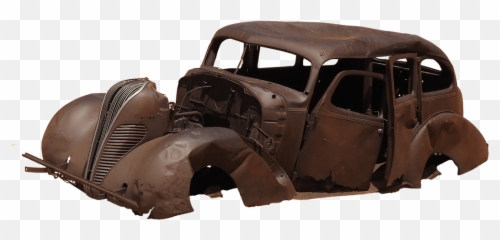 Old Rusty Car Png