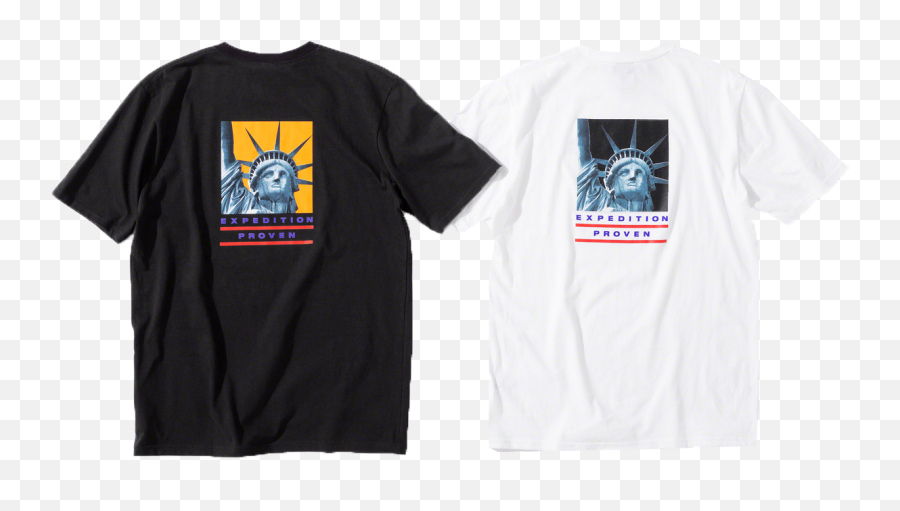 Supreme The North Face Statue Of Liberty Tee - Wethenew Png,The North Face Logo Png