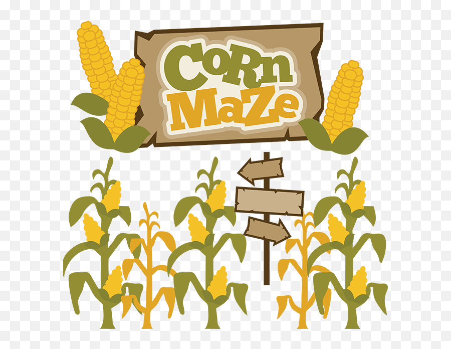 Corn Maze Clipart - Corn Maze Clipart Png,Corn Field Png