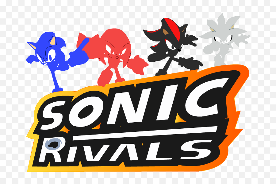 Sonic Video Game Title Logos - Sonic Rivals Logo Png,Sonic 06 Logo