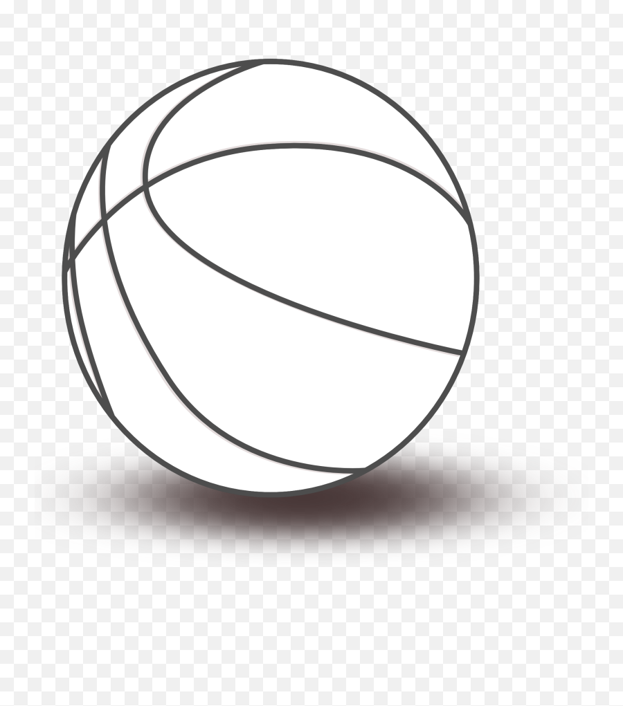 Cliparts Download - Basketball Clipart Black And White Png,Basketball Clipart Png