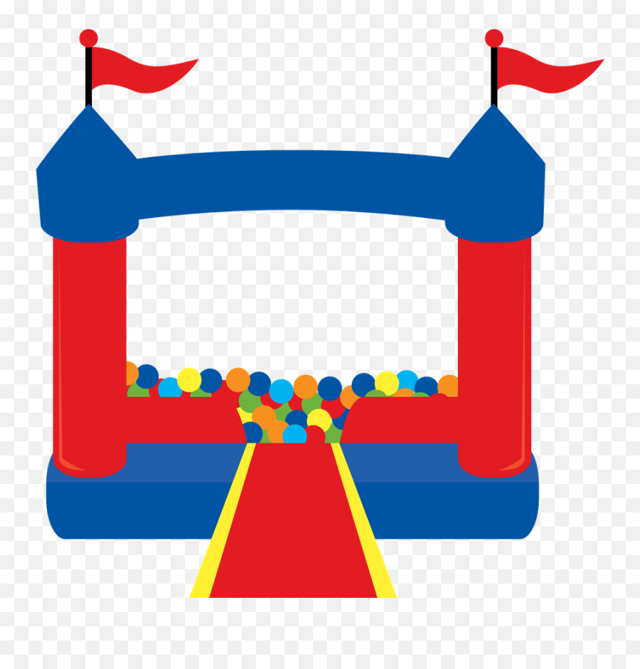 Download Moon - Bounce Bouncy House Clipart Png Full Bounce House Clip Art,Bounce House Png