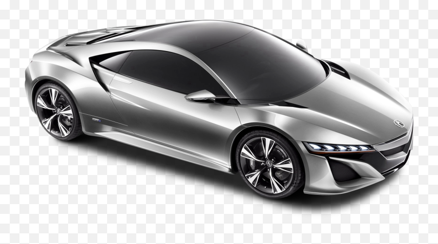 Acura Nsx Silver Car Png Image - Acura Nsx 2013,Acura Png