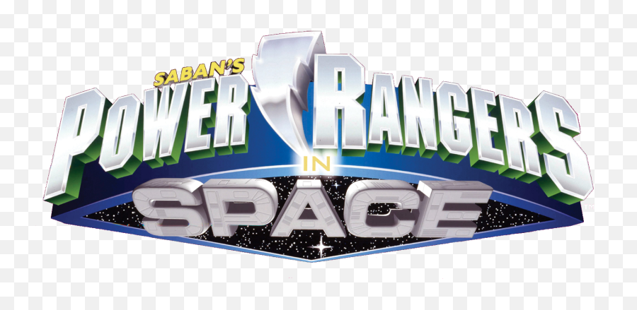 Power Rangers In Space Logo 1998 - Power Rangers In Space Logo Png,Netflix Png Logo
