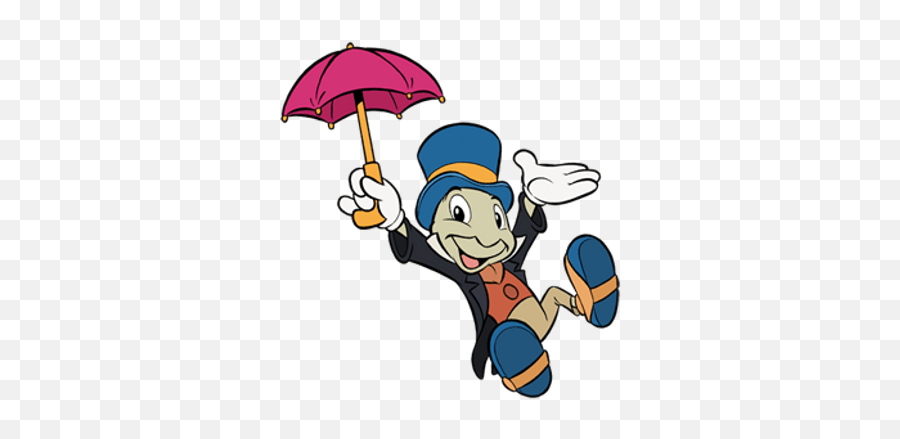 Jiminy Cricket Clipart Png - Jiminy Cricket Png,Pinocchio Png