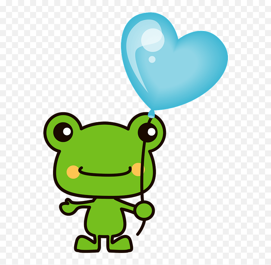 Download Frog Animal Balloon Clipart Hd Png - Uokplrs Clipart Animal With Balloon,Balloon Clipart Png