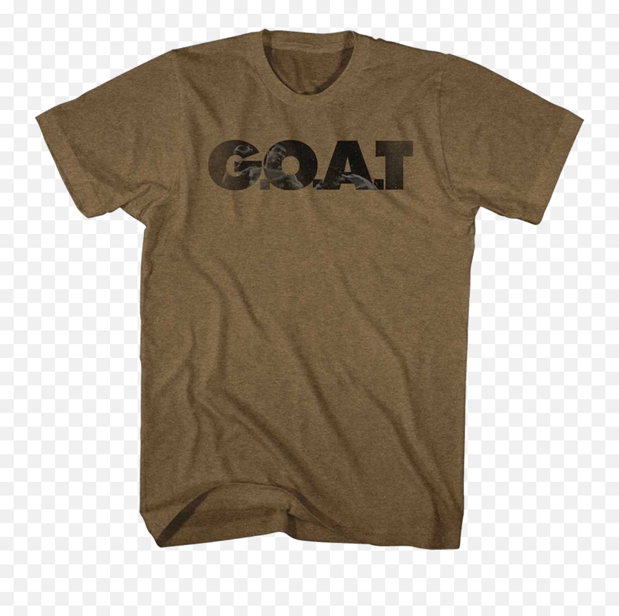 Muhammad Ali Goat Boxing Tee Shirt - Brown Small Active Shirt Png,Muhammad Ali Png