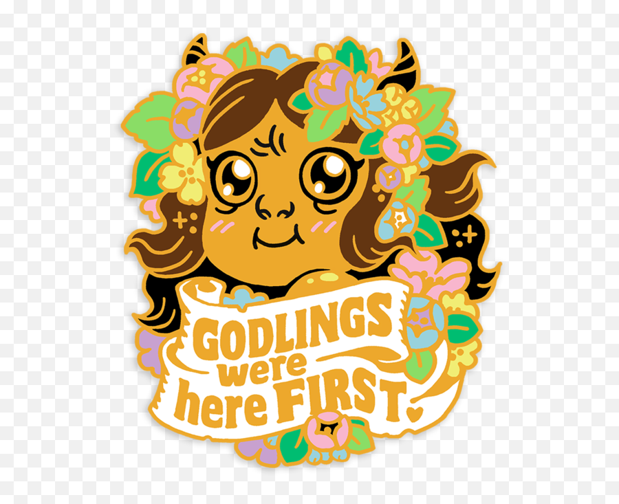 The Witcher 3 - Godling Enamel Pin Png,The Witcher Logo Png