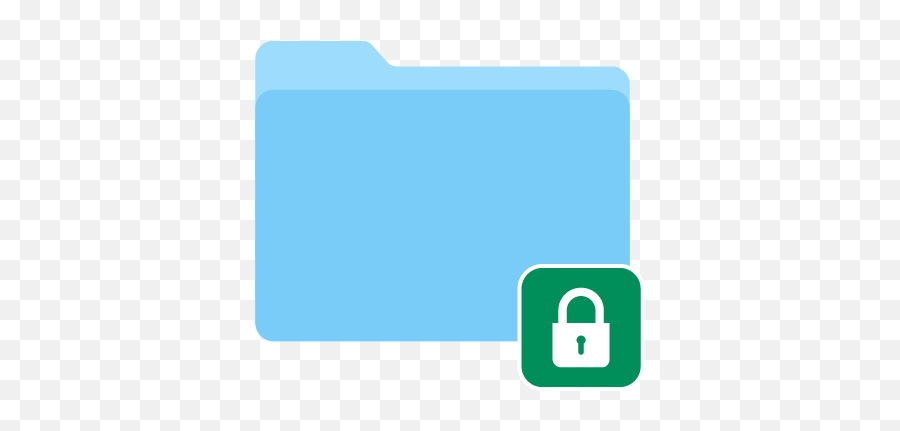 4 - 1 Help Encrypted Folder Mac Full Size Png Download Seekpng Electric Blue,Manila Folder Png