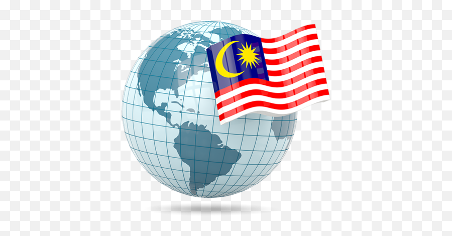 Download Hd Malaysia Globe Png Transparent Image - Singapore In The Globe,Globe Png Transparent